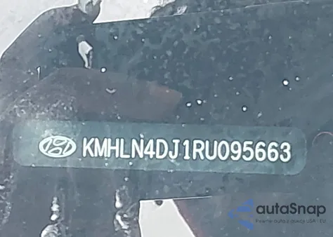 2024 Hyundai Elantra Hybrid Limited from USA, damaged, VIN KMHLN4DJ1RU095663